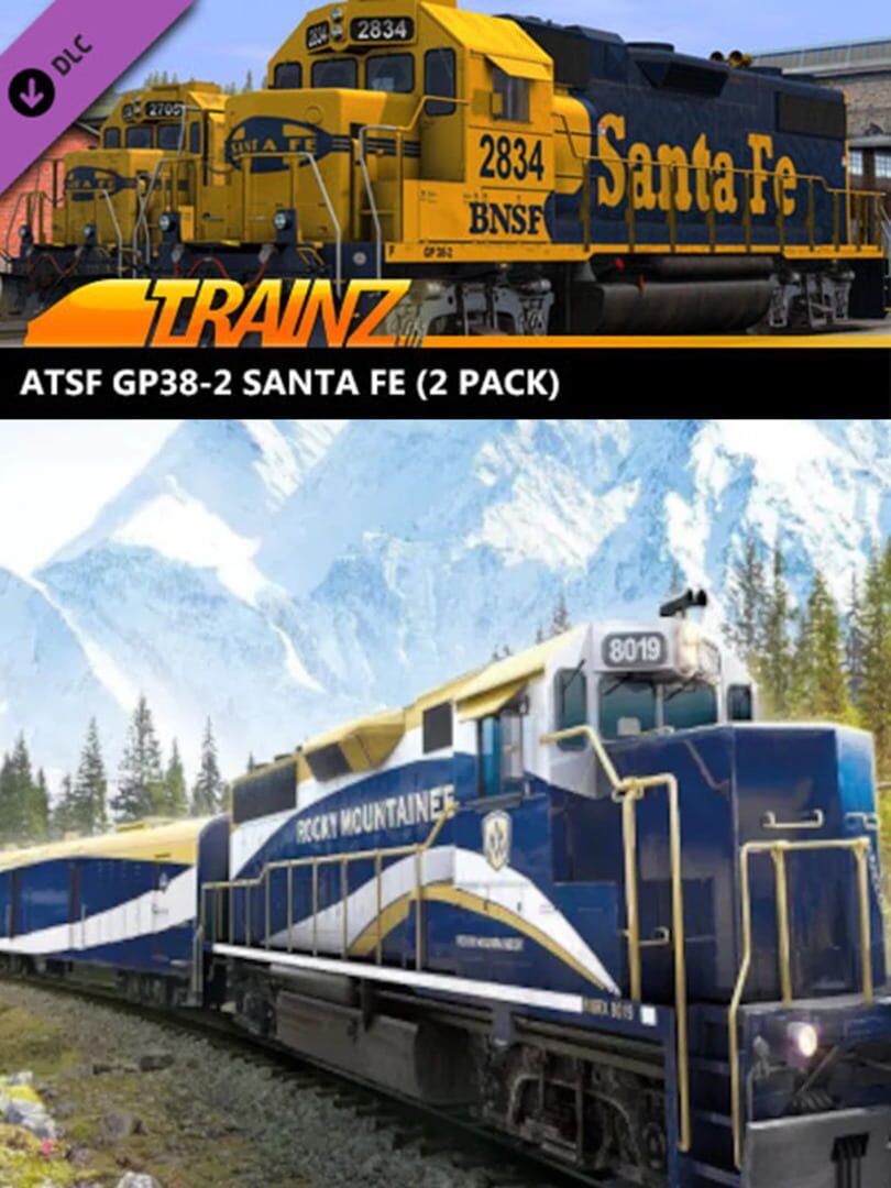 Trainz Railroad Simulator 2019: ATSF GP38-2 Santa FE cover art