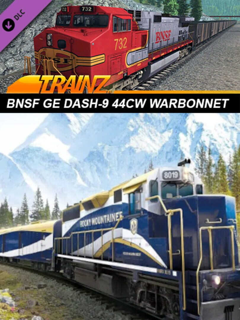 Trainz Railroad Simulator 2019: BNSF GE Dash-9 44CW Warbonnet cover art
