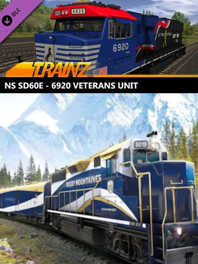 Trainz Railroad Simulator 2019: NS SD60E - 6920 Veterans Unit cover art
