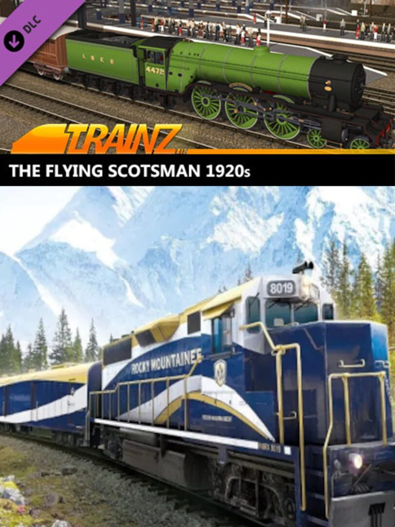 Trainz Railroad Simulator 2019: The Flying Scotsman 1920s cover art