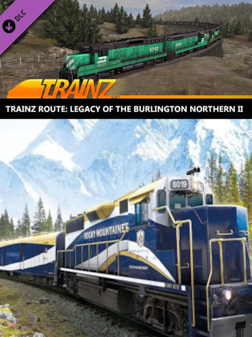 Trainz Railroad Simulator 2019: Legacy of the Burlington Northern II cover art