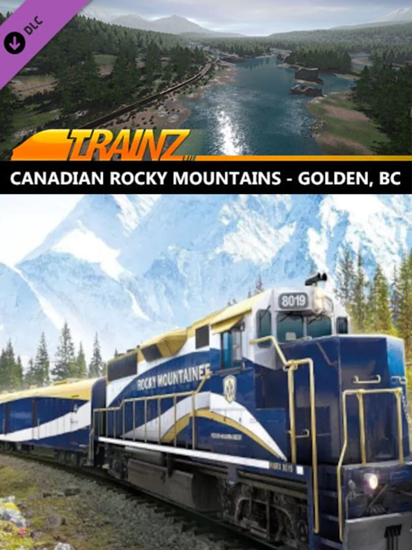Trainz Railroad Simulator 2019: Canadian Rocky Mountains - Golden, BC cover art