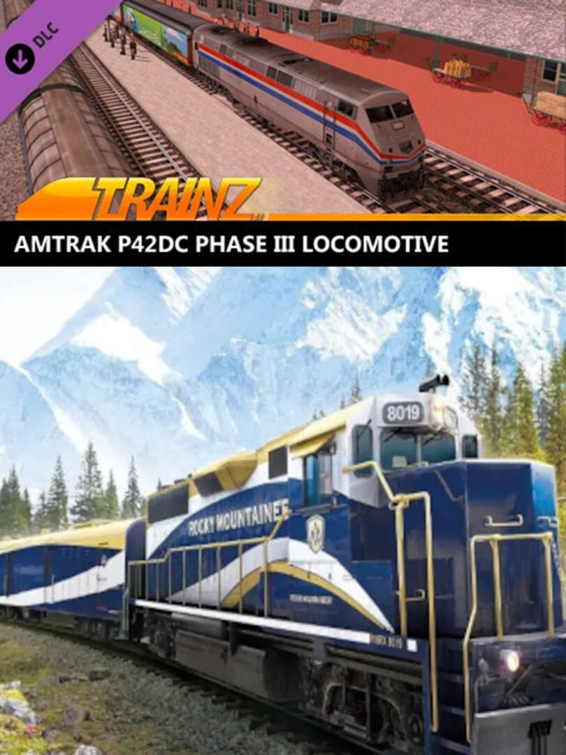 Trainz Railroad Simulator 2019: Amtrak P42DC - Phase III cover art