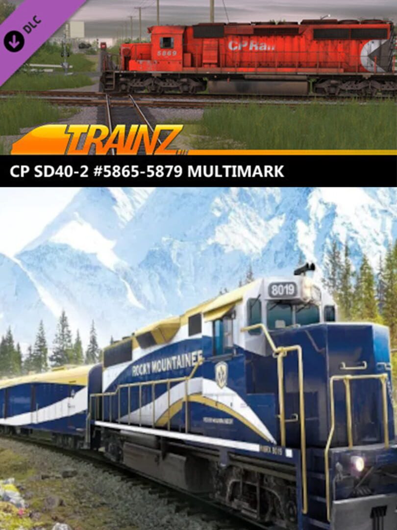 Trainz Railroad Simulator 2019: CP SD40-2 #5865-5879 Multimark cover art