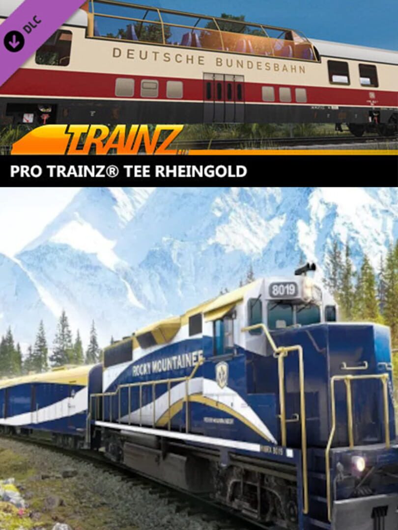Trainz Railroad Simulator 2019: Pro Trainz TEE Rheingold cover art