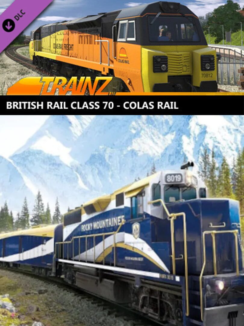 Trainz Railroad Simulator 2019: British Rail Class 70 - Colas Rail cover art
