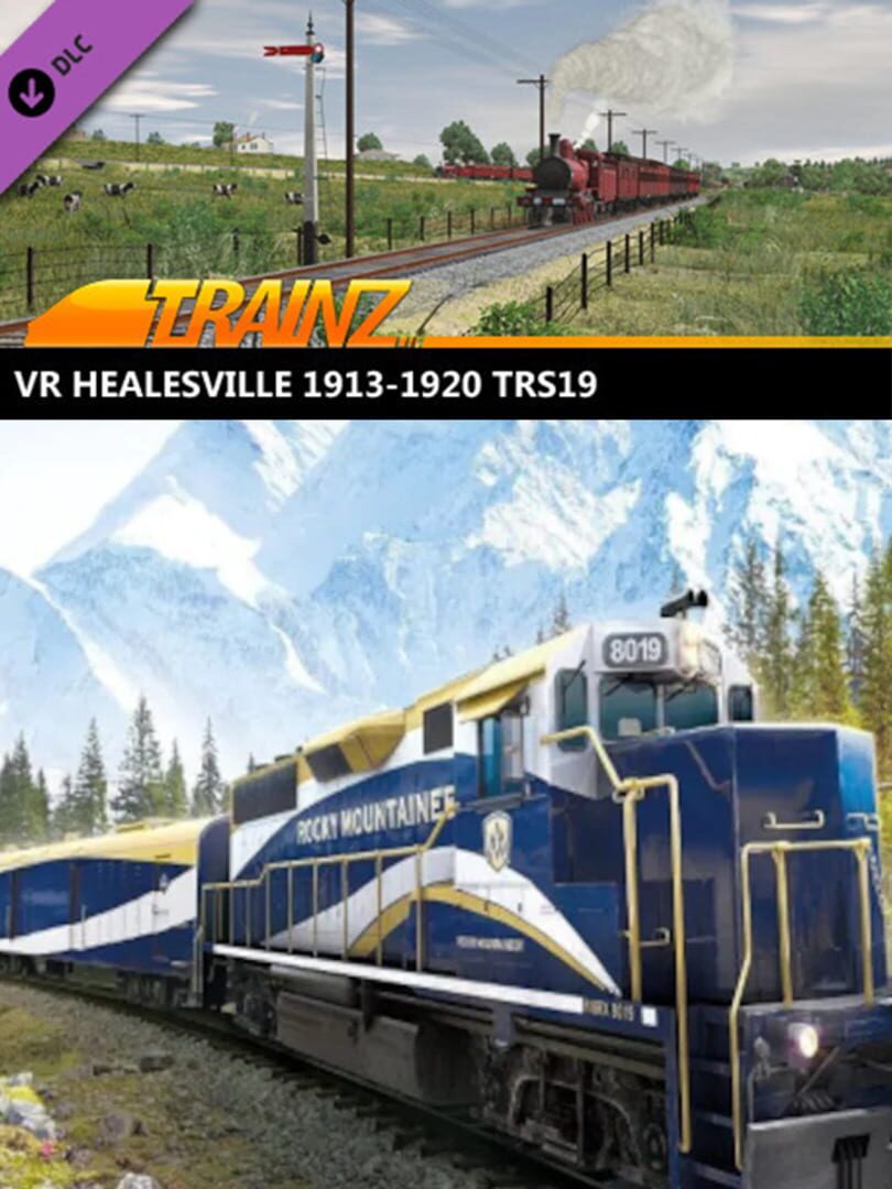 Trainz Railroad Simulator 2019: VR Healesville 1913-1920 TRS19 cover art