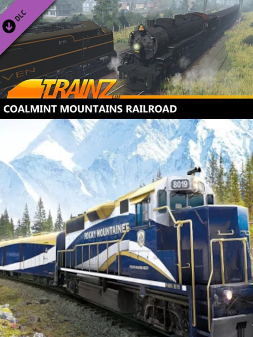 Trainz Railroad Simulator 2019: Coalmint Mountains Railroad cover art