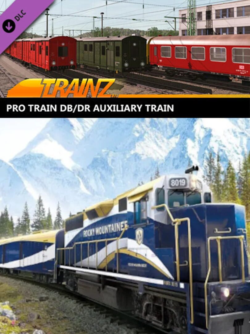 Trainz Railroad Simulator 2019: Pro Train DB/DR Auxiliary Train cover art