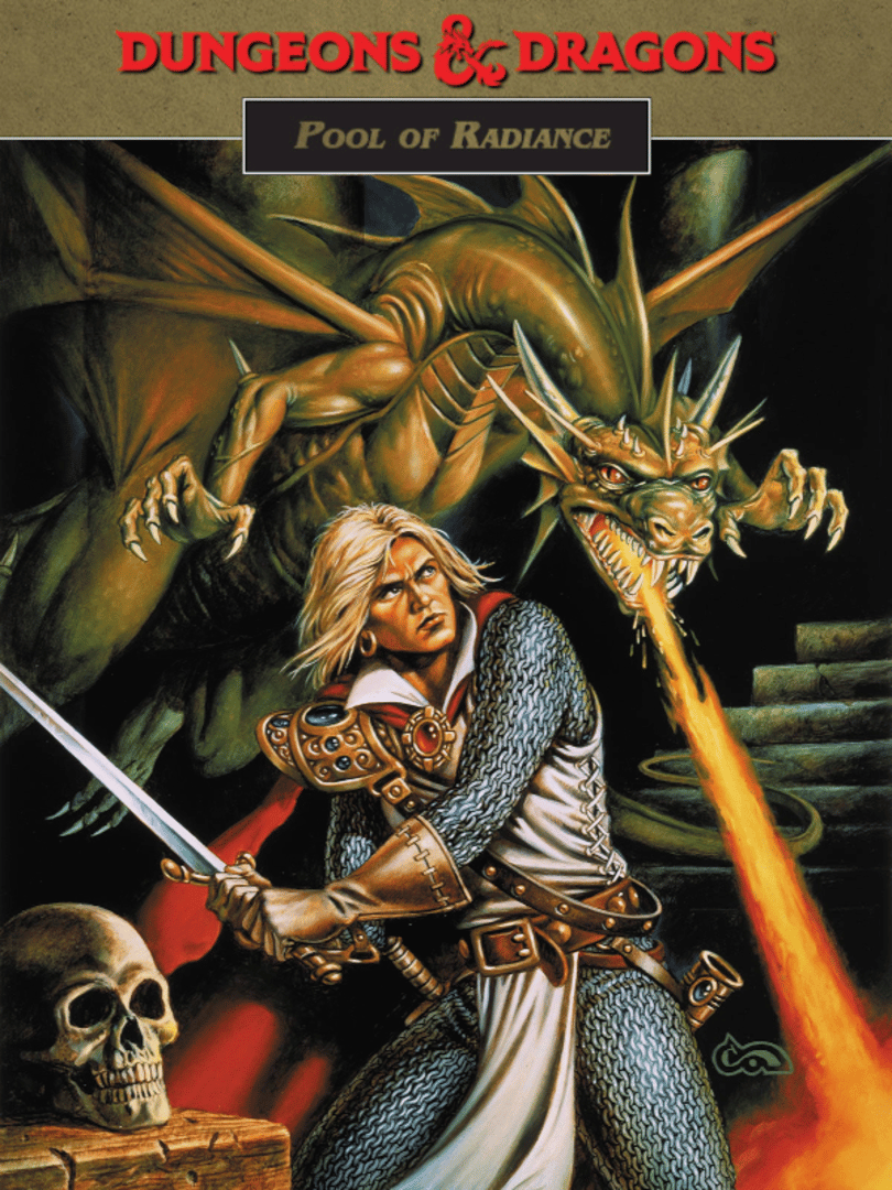 Advanced Dungeons & Dragons: Pool of Radiance Cover