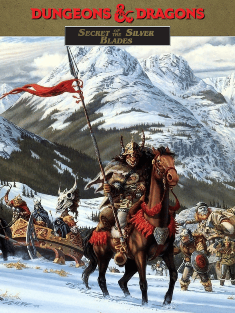 Advanced Dungeons & Dragons: Secret of the Silver Blades Cover