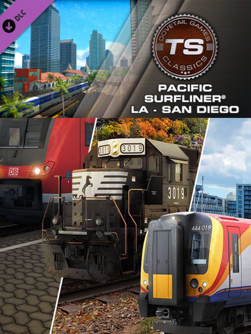 Train Simulator: Pacific Surfliner LA - San Diego Route Add-On (2013)