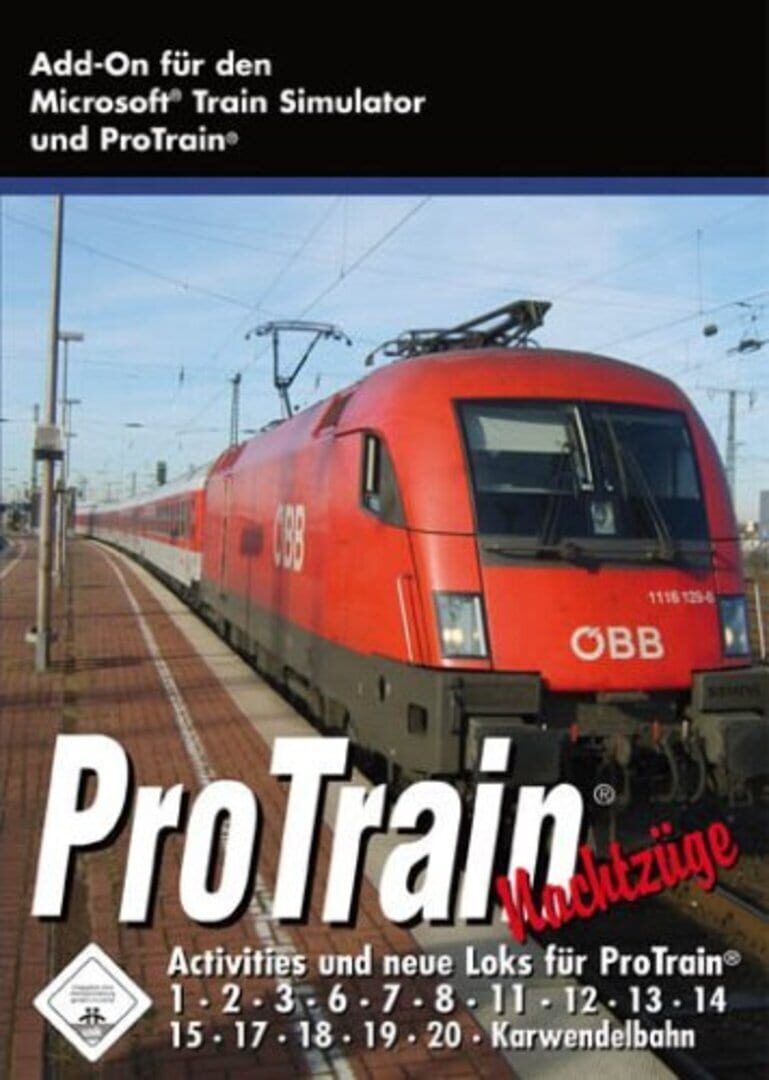 Microsoft Train Simulator: Pro Train cover art