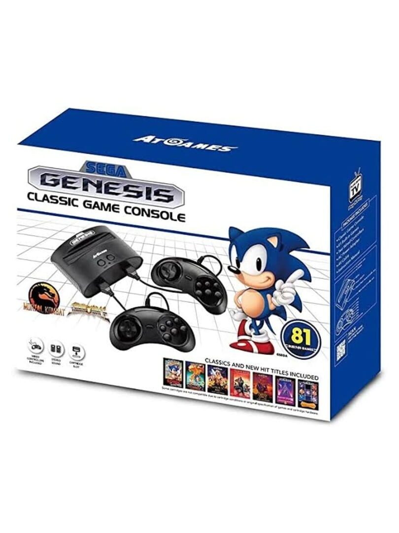 Sega Genesis Classic Game Console cover art