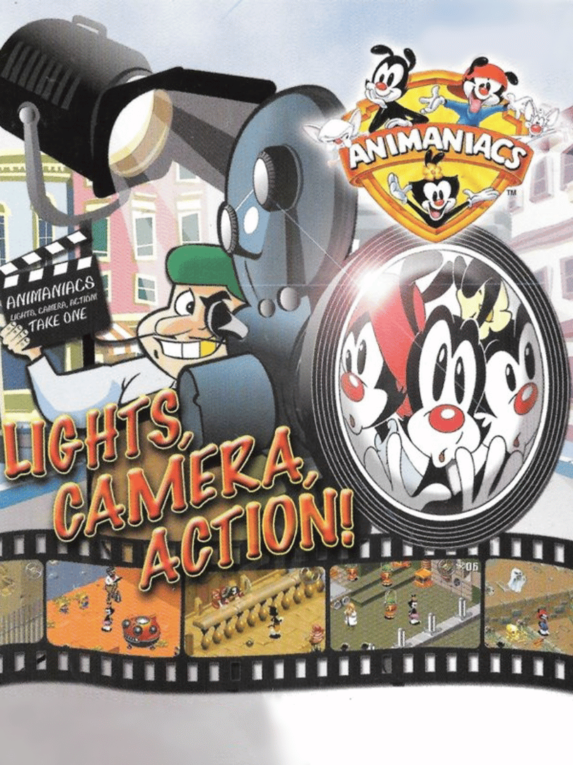 Animaniacs: Lights, Camera, Action! Cover