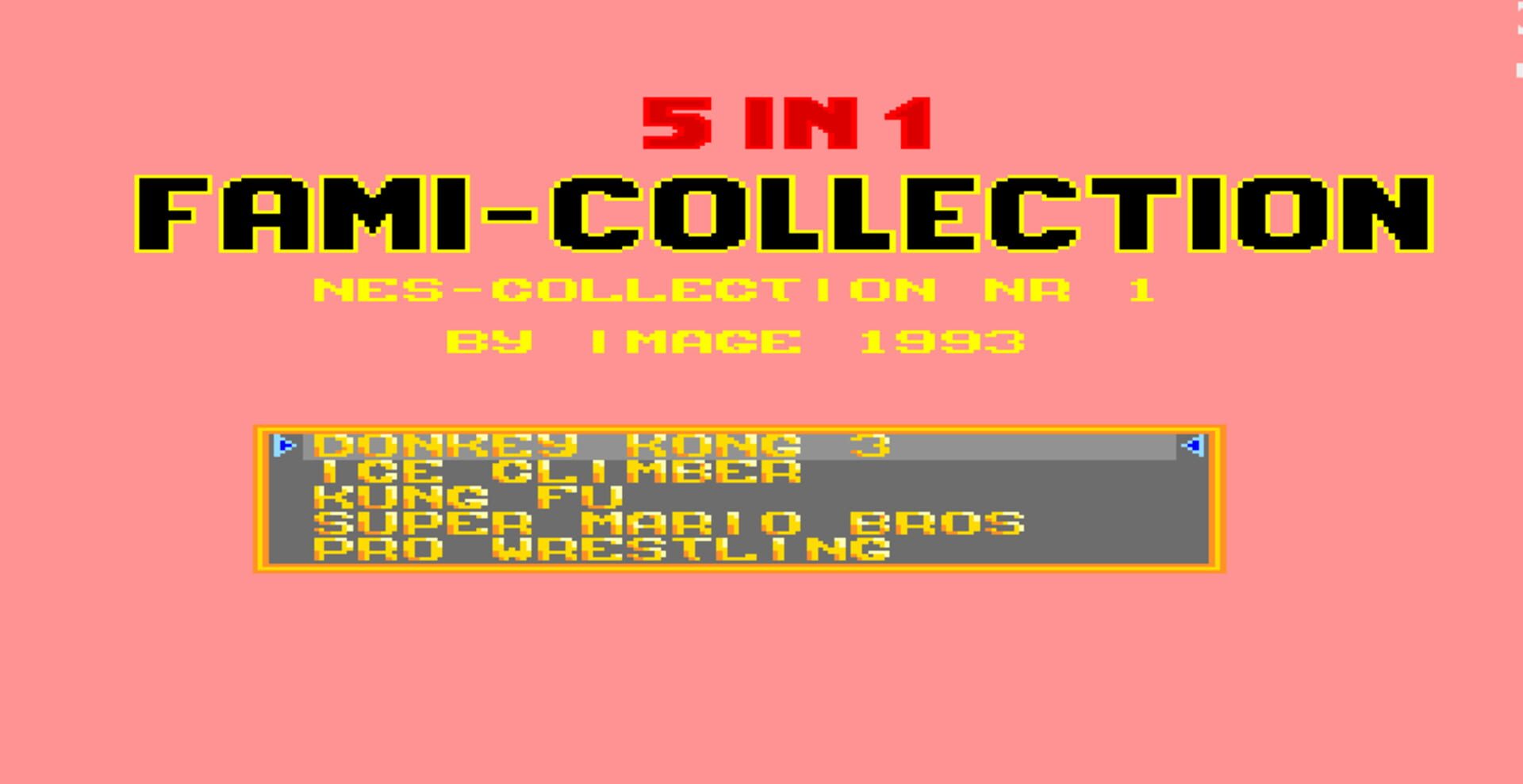5-in-1 Fami Collection: NES Collection Nr 1