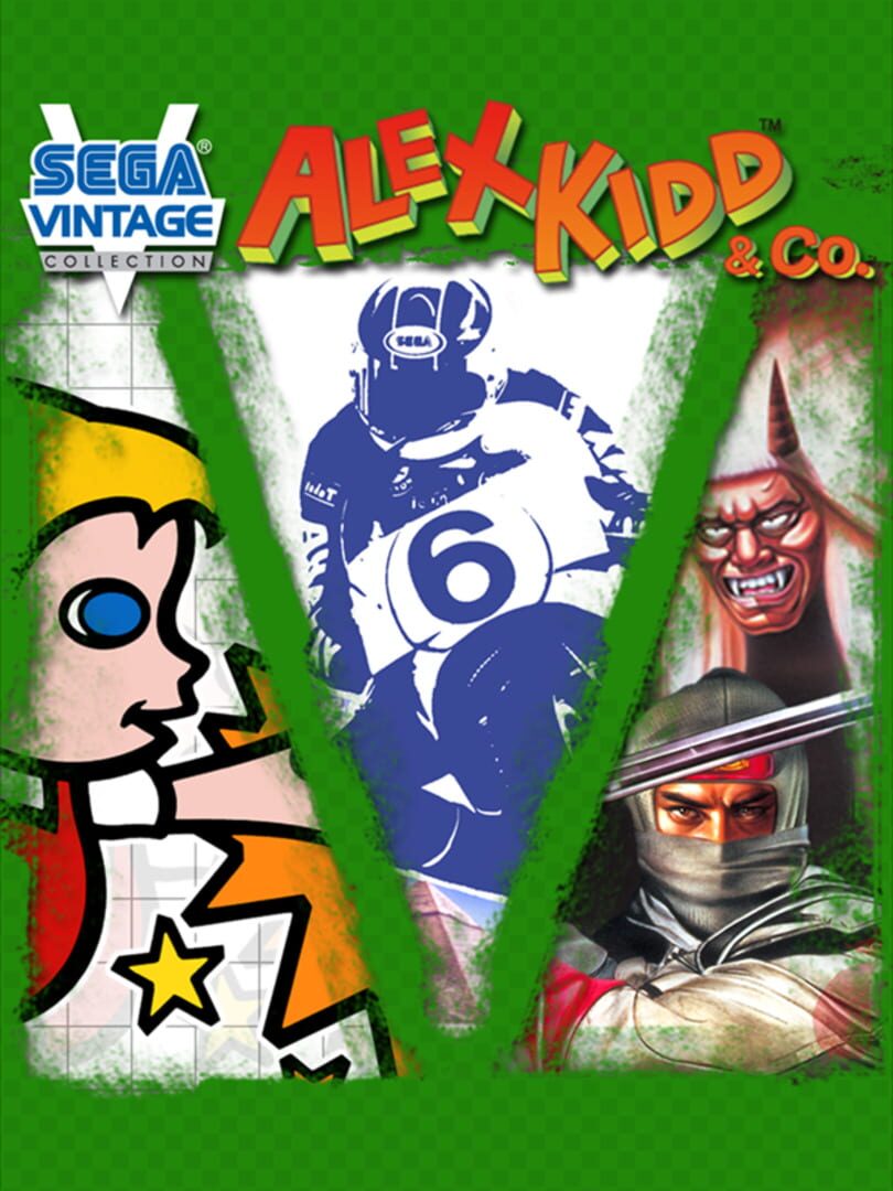 Sega Vintage Collection: Alex Kidd & Co. cover art