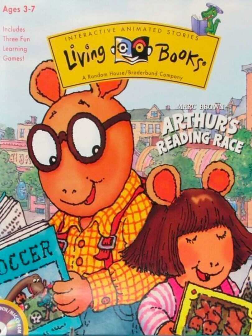 Living Books: Arthur's Reading Race cover art