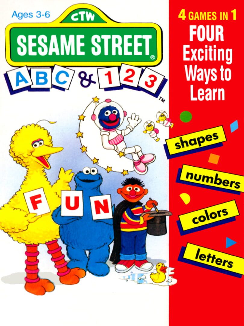 Sesame Street ABC & 123 cover art