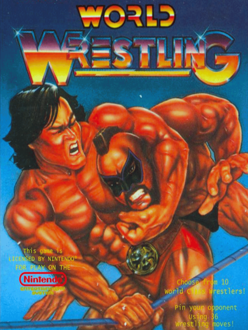 Tecmo World Wrestling Cover