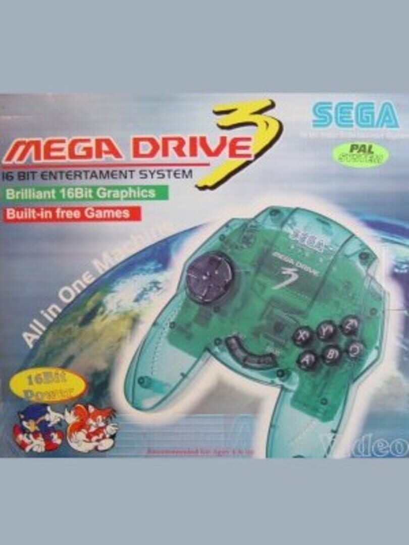 Mega Drive 3 cover art