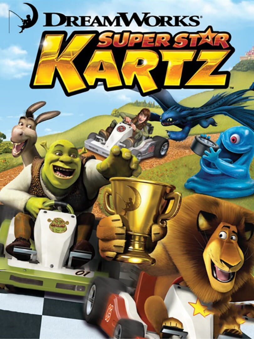 Cover image of DreamWorks Super Star Kartz