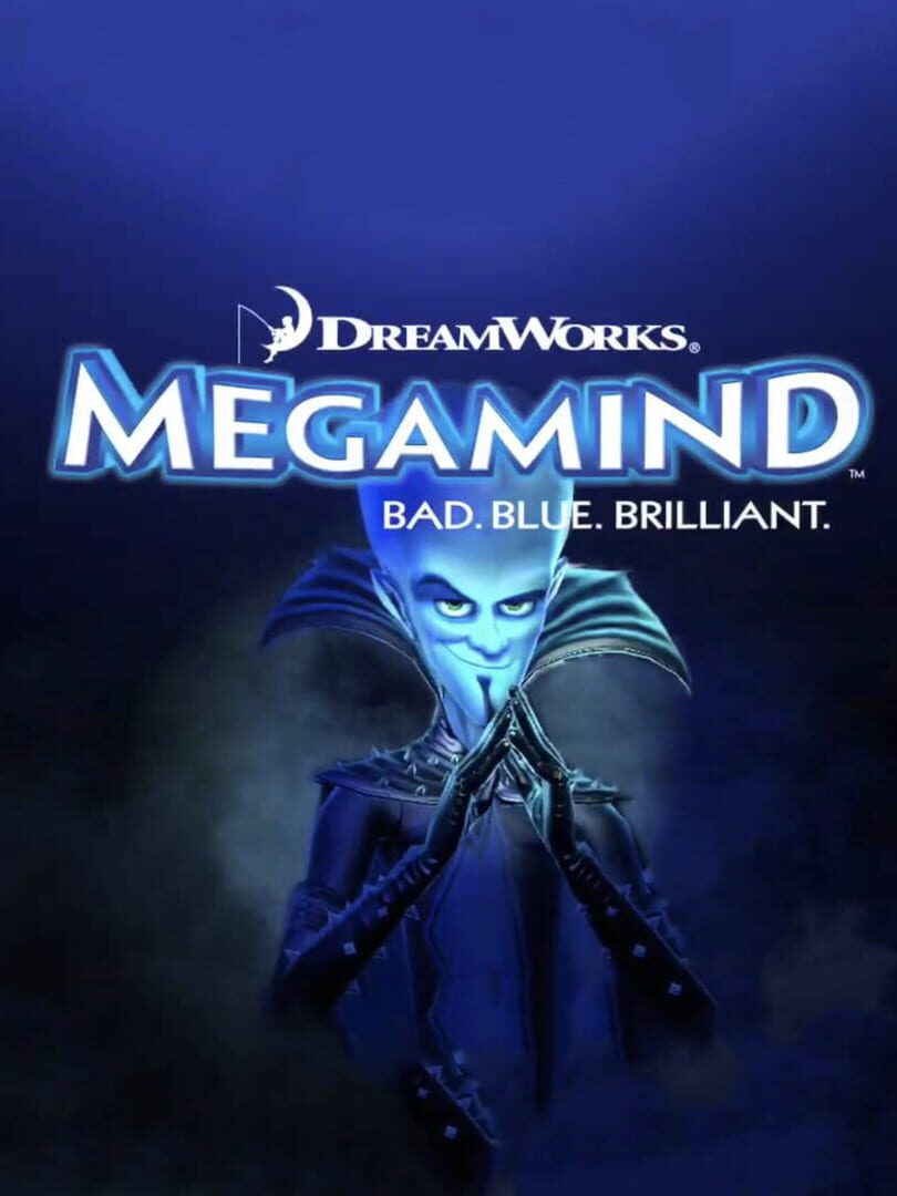 DreamWorks' Megamind: Bad. Blue. Brilliant cover art