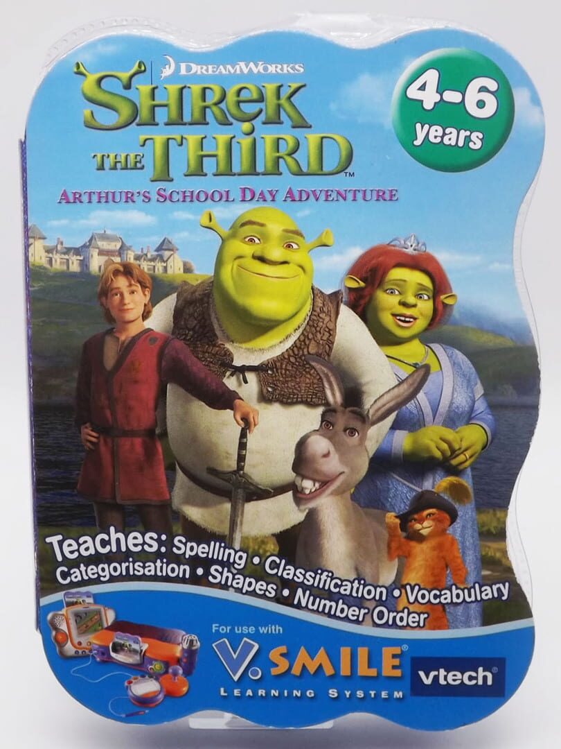 Shrek the Third: Arthur's School Day Adventure cover art