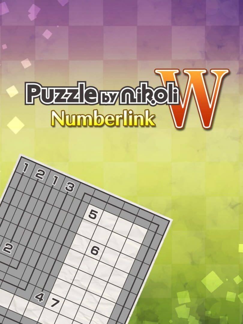 Puzzle by Nikoli W Numberlink