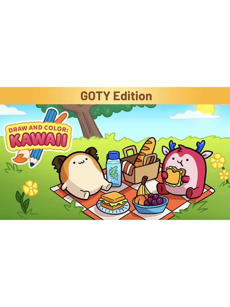 Cover image of Draw and Color: Kawaii - GOTY Edition