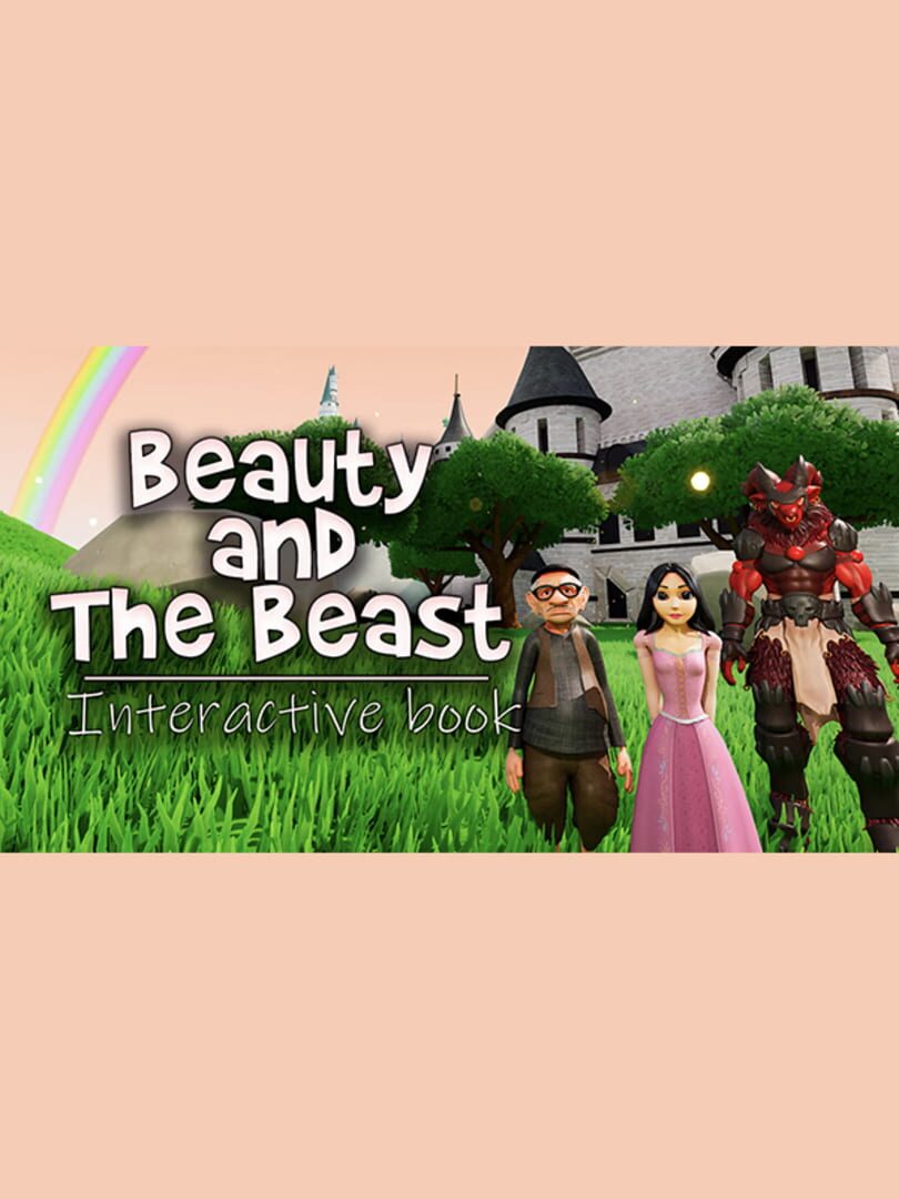 Beauty and The Beast: Interactive Book cover art