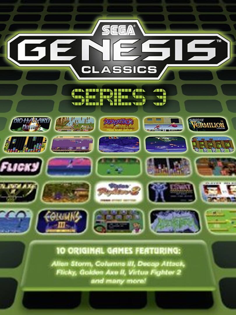 Sega Genesis Classics: Series 3 cover art