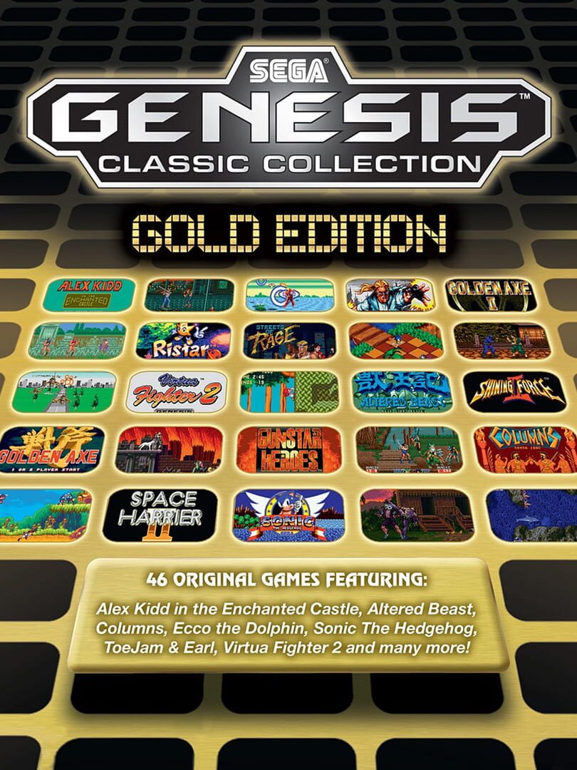 Sega Genesis Classic Collection: Gold Edition cover art