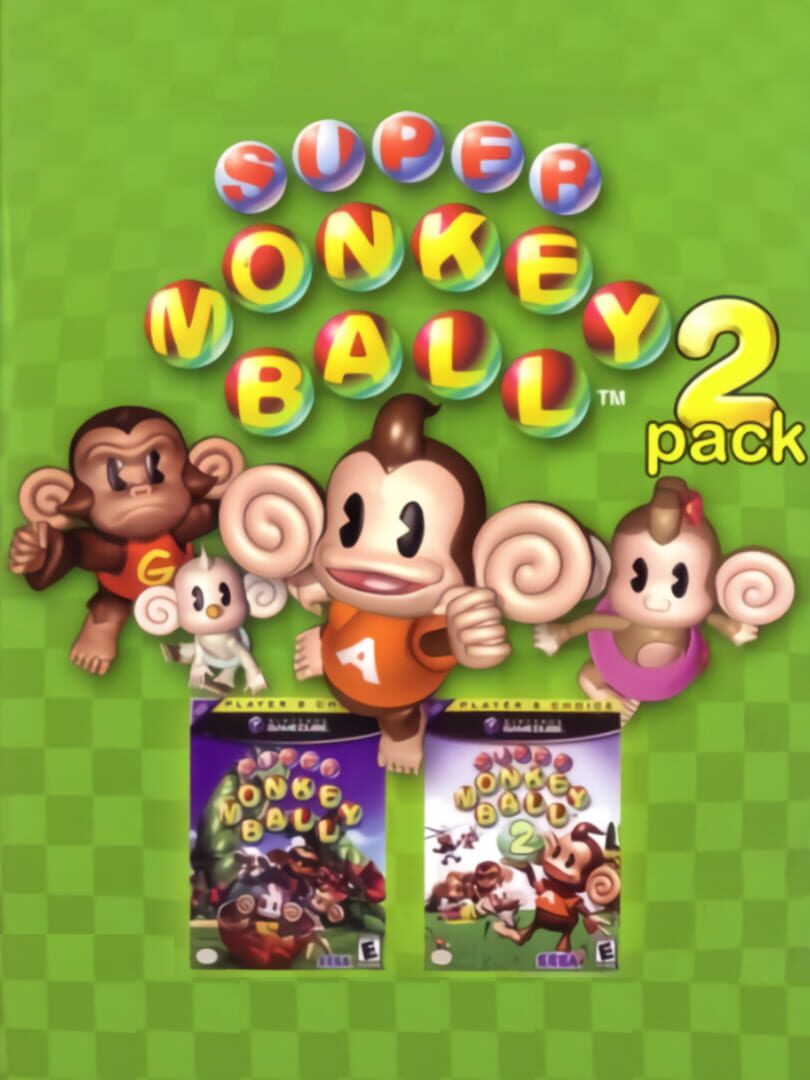 Super Monkey Ball 2-Pack cover art