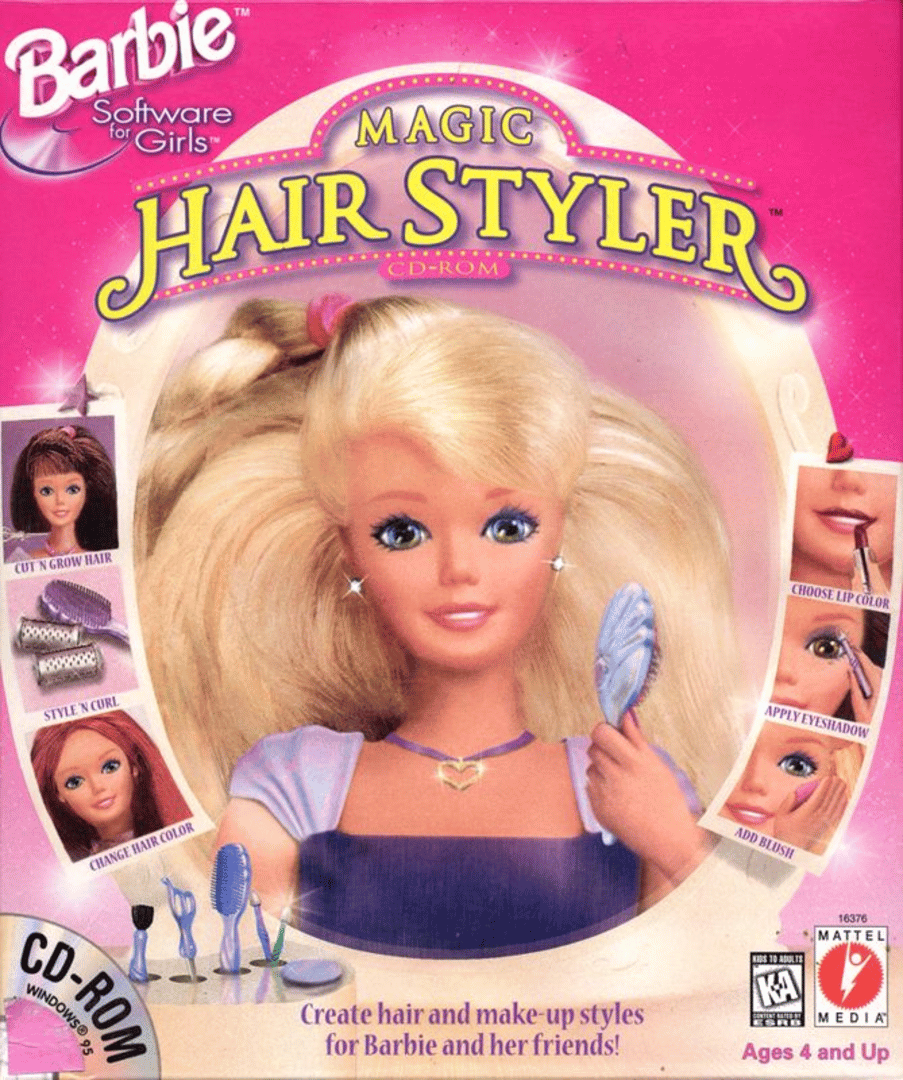 Barbie: Magic Hair Styler Cover