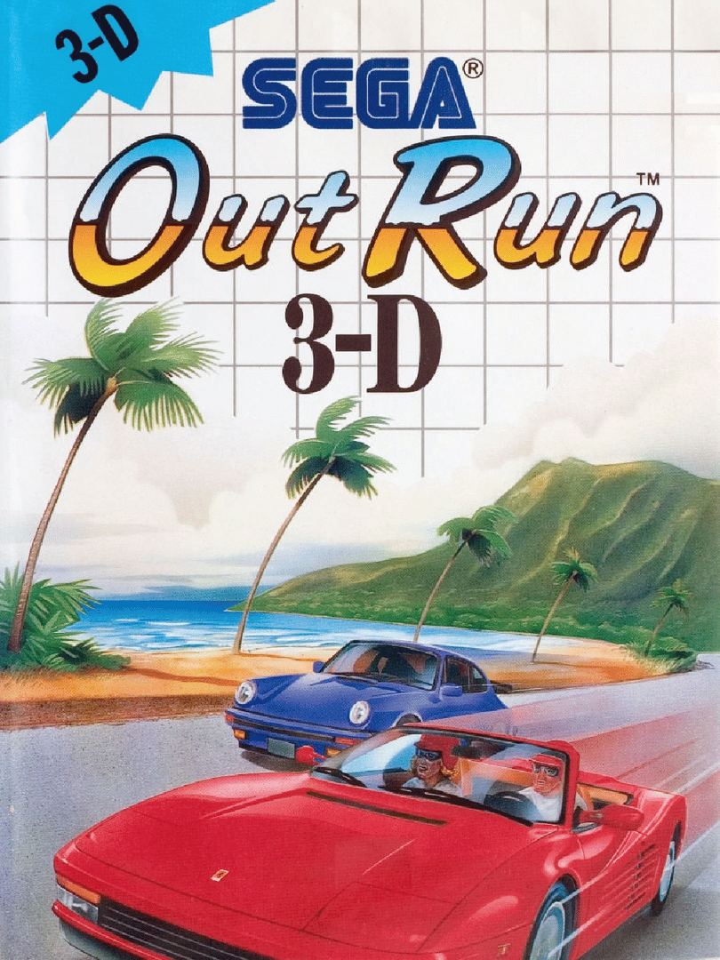 OutRun 3-D Cover