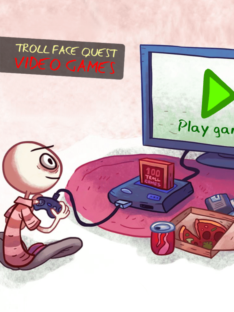 Trollface Quest: Video Games Cover