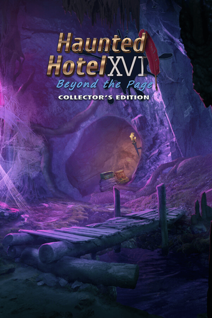 Haunted Hotel XVI: Beyond the Page - Collector's Edition Cover