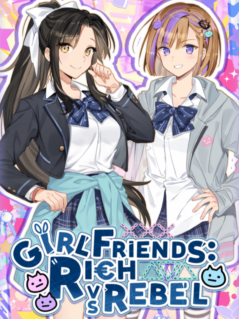 Girlfriends: Rich vs Rebel Cover