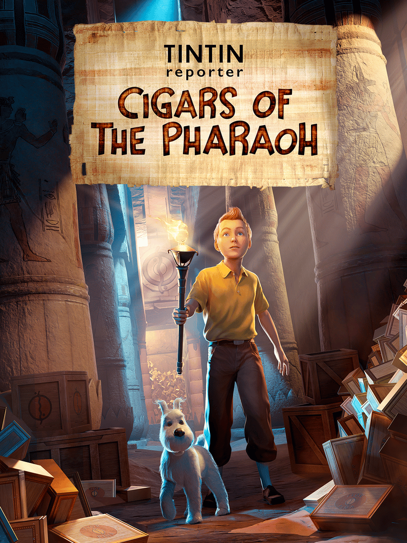 Tintin Reporter: Cigars of the Pharaoh Cover