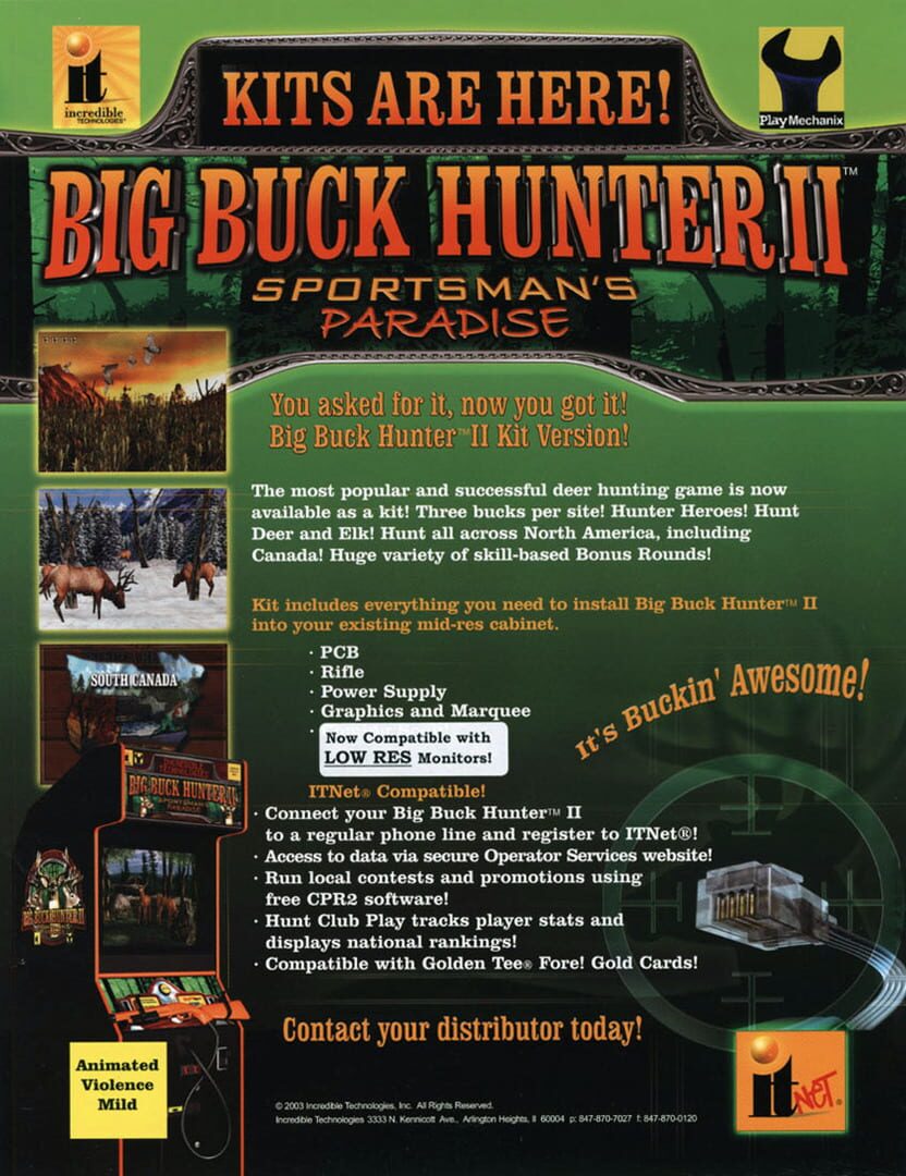Big Buck Hunter II: Sportsman's Paradise