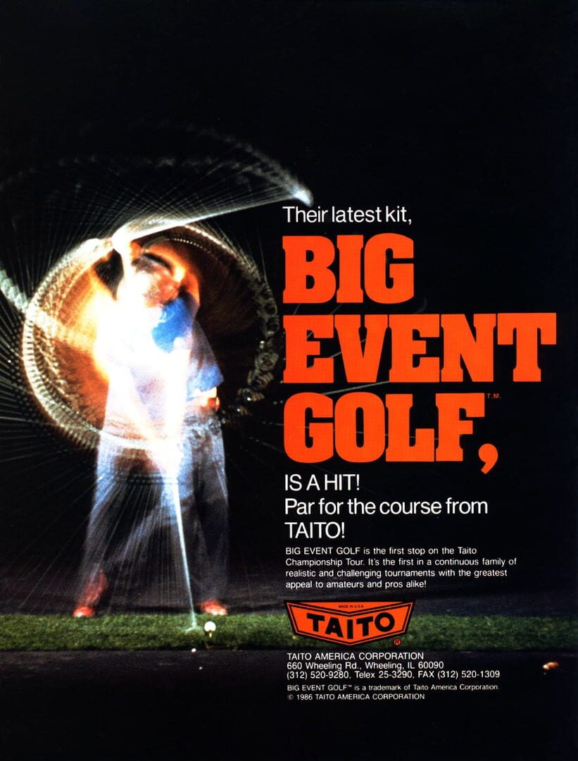 Big Event Golf cover art
