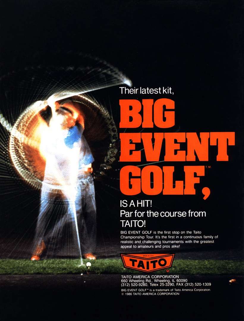 Big Event Golf Cover