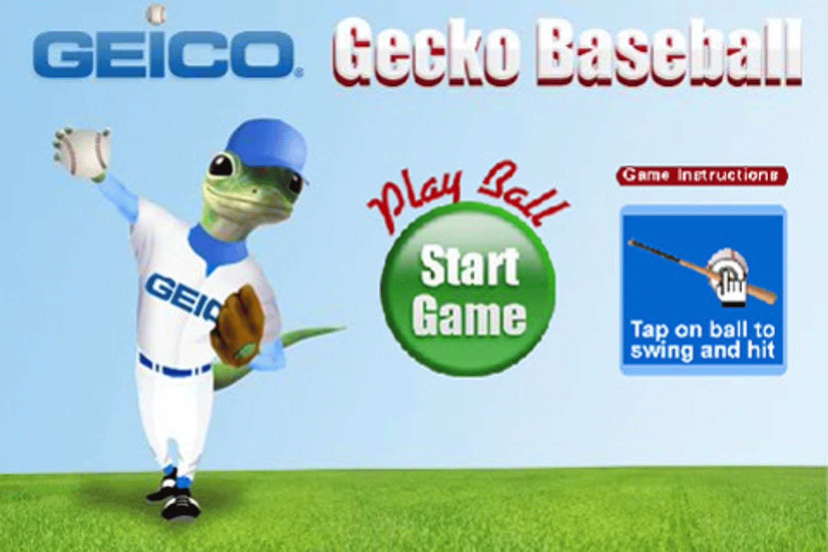 Geico Baseball Cover