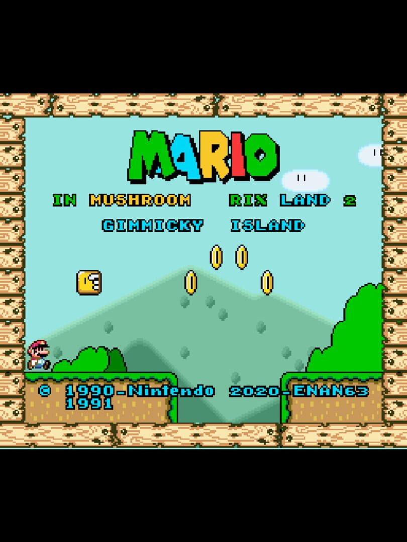Mario In Mushroom Rix Land 2: Gimmicky Island