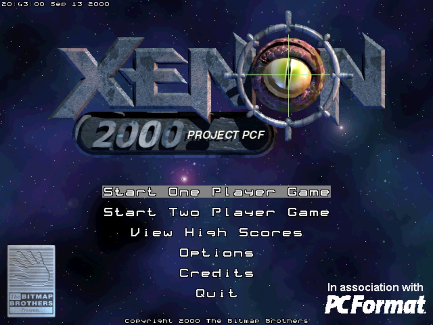 Xenon 2000 - Project PCF cover art