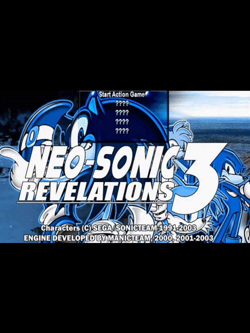 Neo Sonic 3 Cover