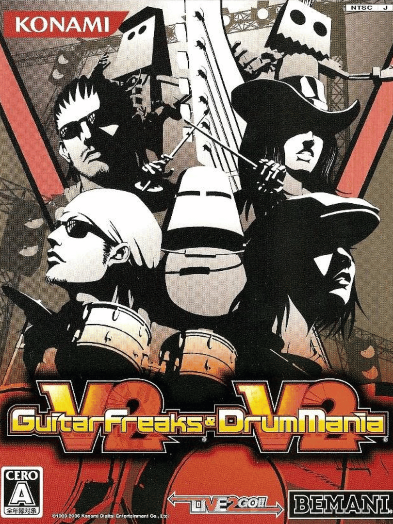 Guitar Freaks V2 & DrumMania V2 Cover