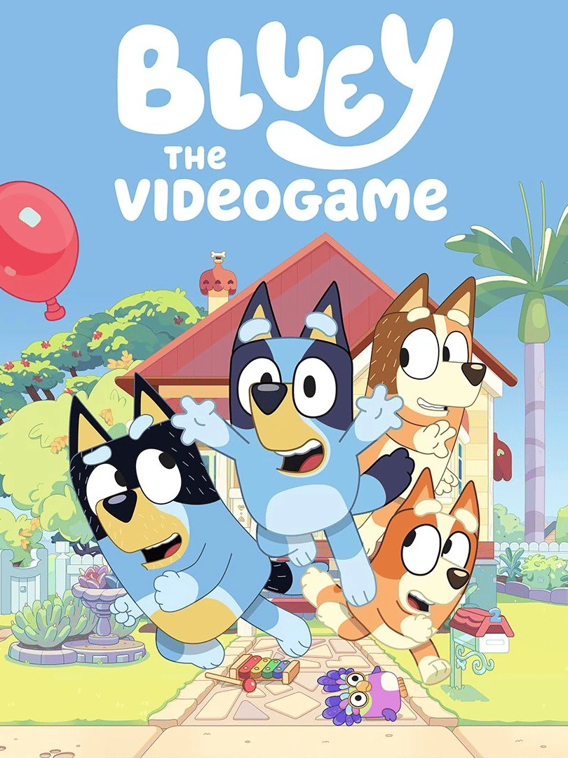 Bluey: The Videogame Cover
