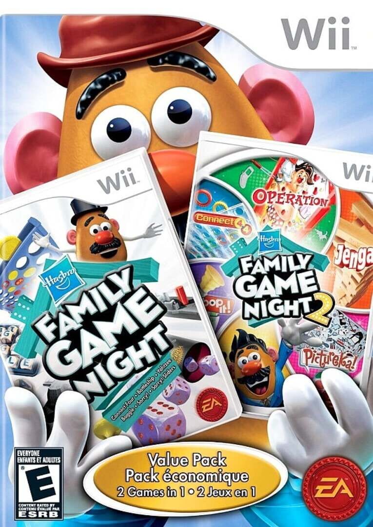 Hasbro Family Game Night Value Pack cover art
